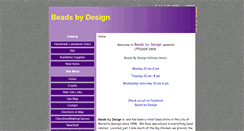 Desktop Screenshot of beadsbydesign.us